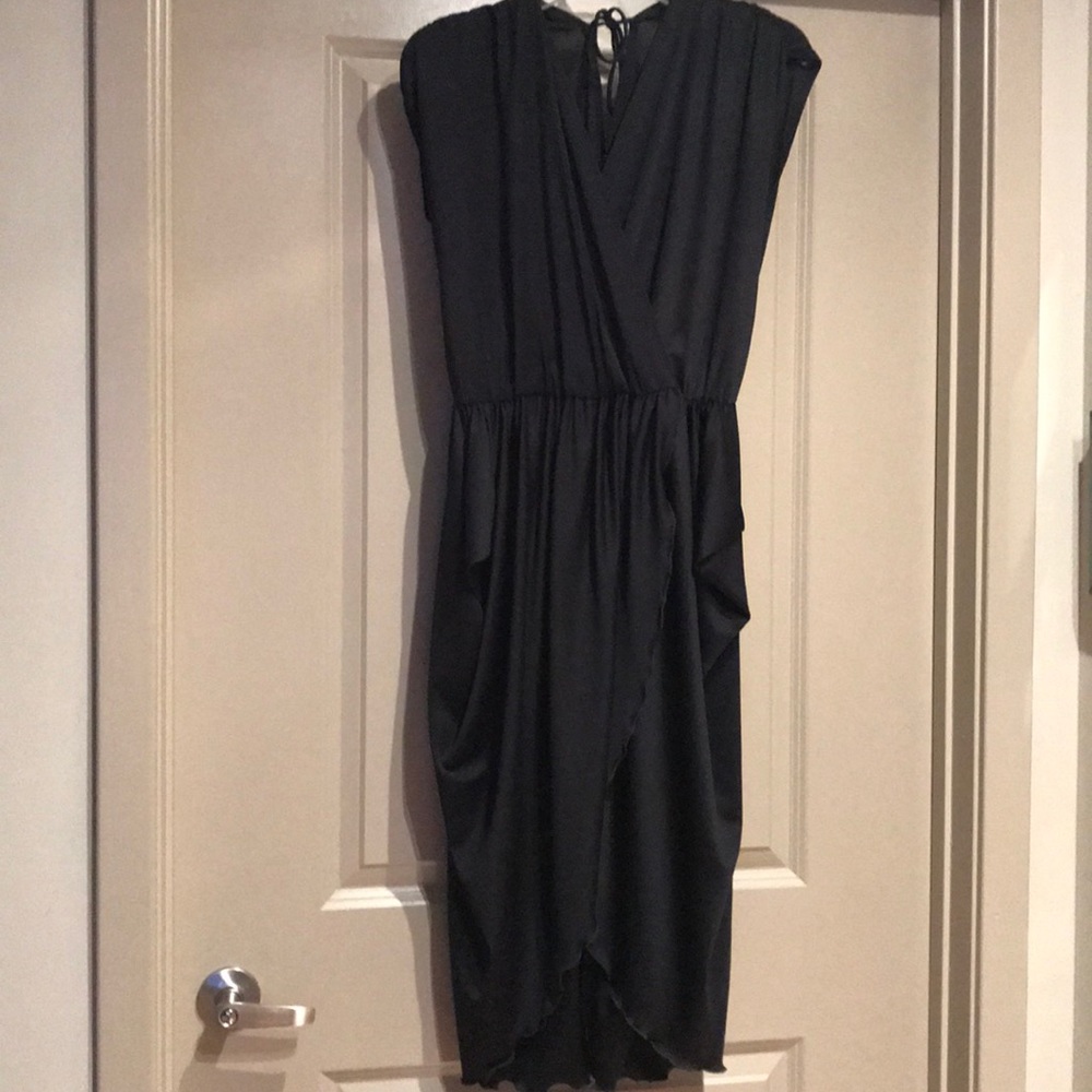 Vintage black evening dress